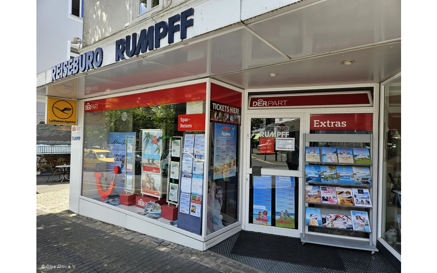 Reisebüro Rumpff - Außenansicht