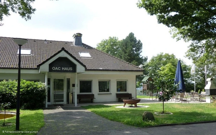 Olper Automobil Club - Clubhaus auf dem Gelände des Verkehrssicherheitszentrums Olper Automobil Club - Clubhaus auf dem Gelände des Verkehrssicherheitszentrums