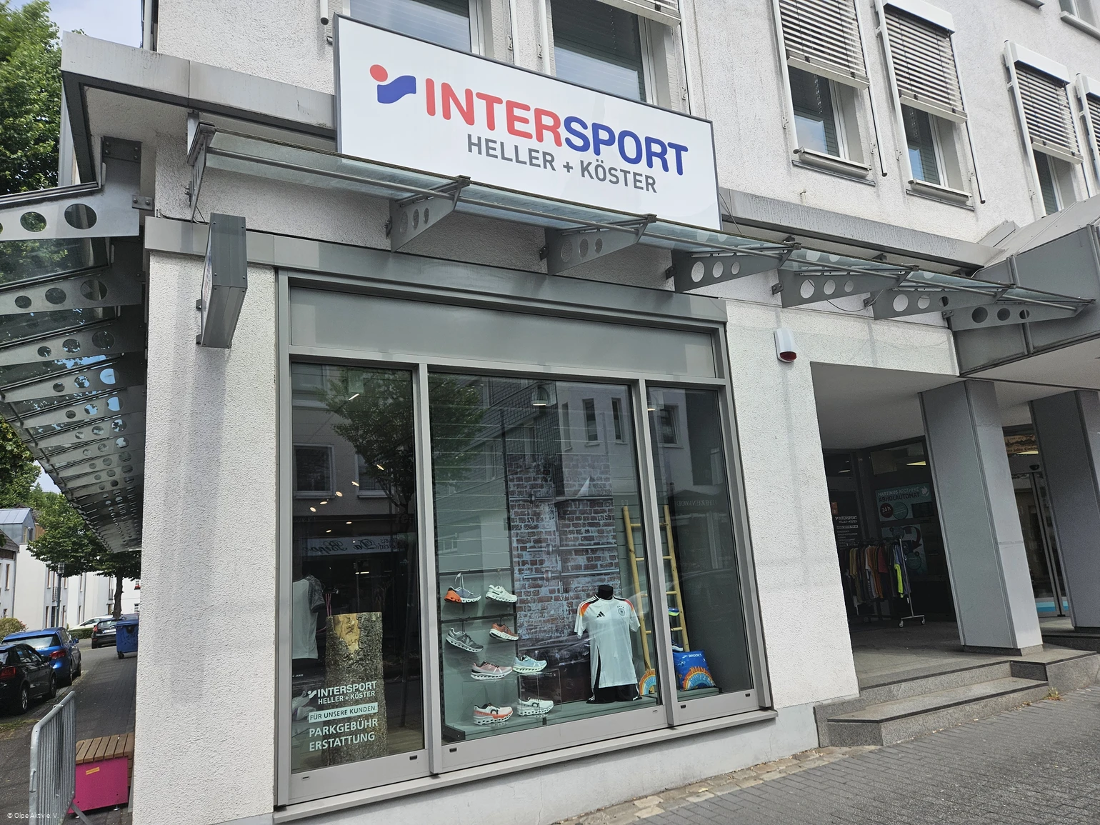 Intersport Heller + Köster Olpe - Außenansicht